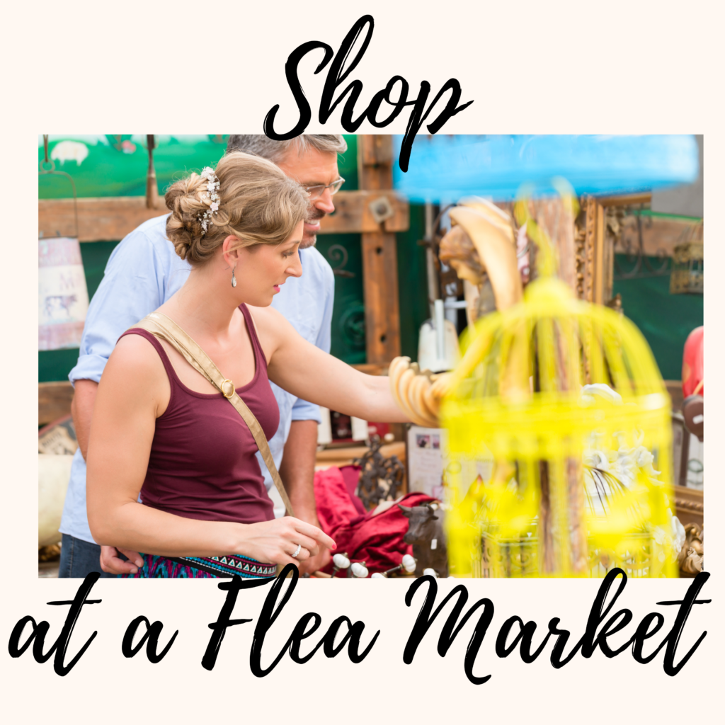 Shop at a Flea Market