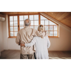 A new home for the senior couple